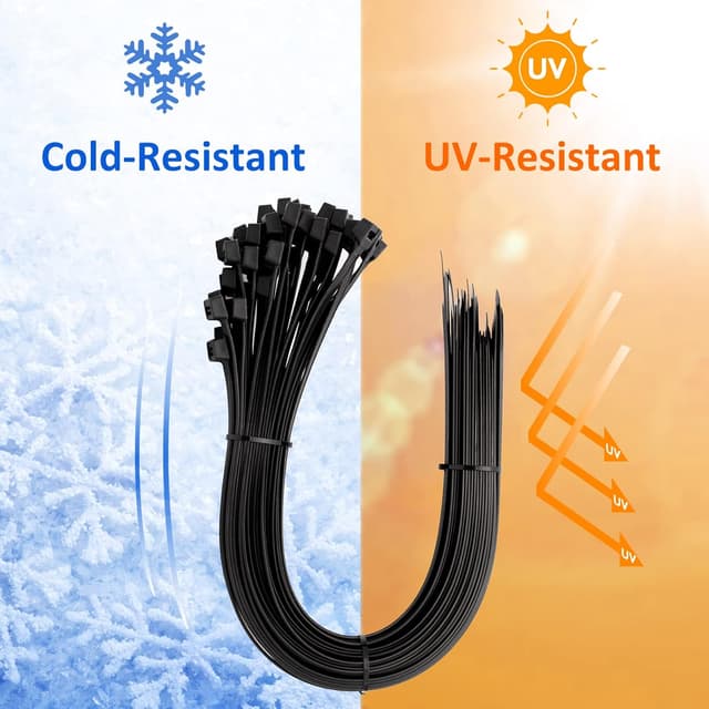 Thumbnail 4 de ANOSON Large Zip Ties 24 inch 220 lb