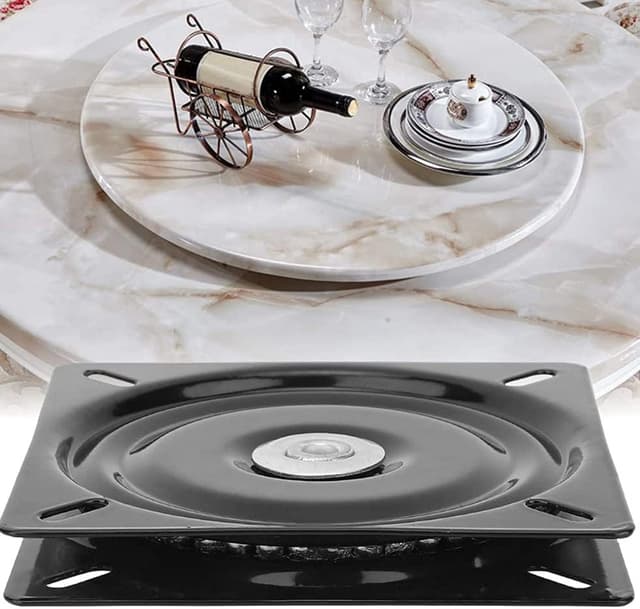 Thumbnail 6 de LZYKJGS plateau tournant à roulement à billes 360° pour tabourets, meubles TV et présentoirs