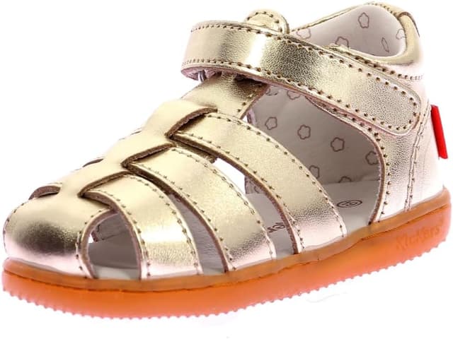 Detalle de Kinder Kick Flo Sandale (Unisex) von Kickers – Komfort mit EVA-Innensohle