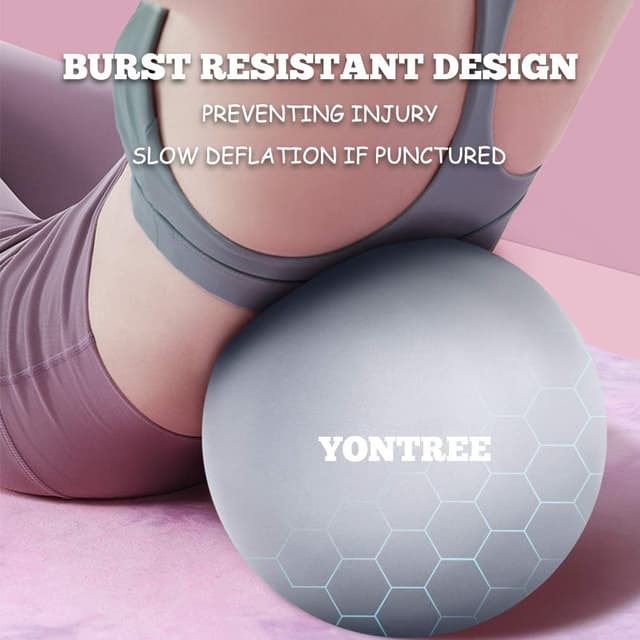 Detalle de Yontree 2 Pack Soft Pilates Ball 22-25cm