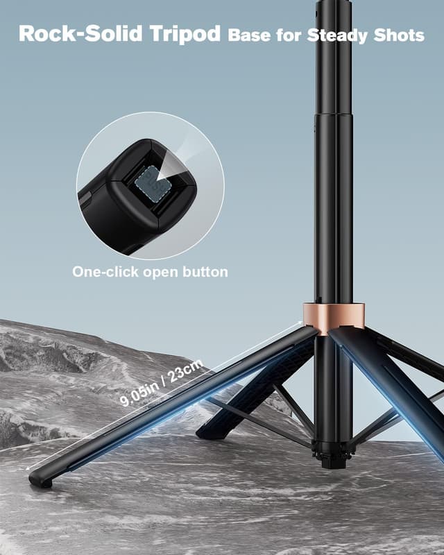 Thumbnail 6 de Avaspot 180CM Phone Tripod with 2 Fill Lights