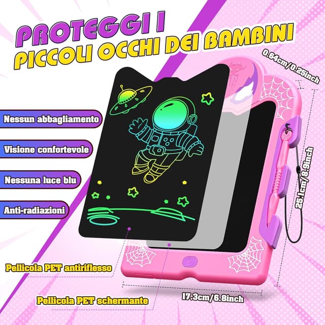 Thumbnail 3 de Braxel Lavagna Magica per Bambini 8,5 Pollici