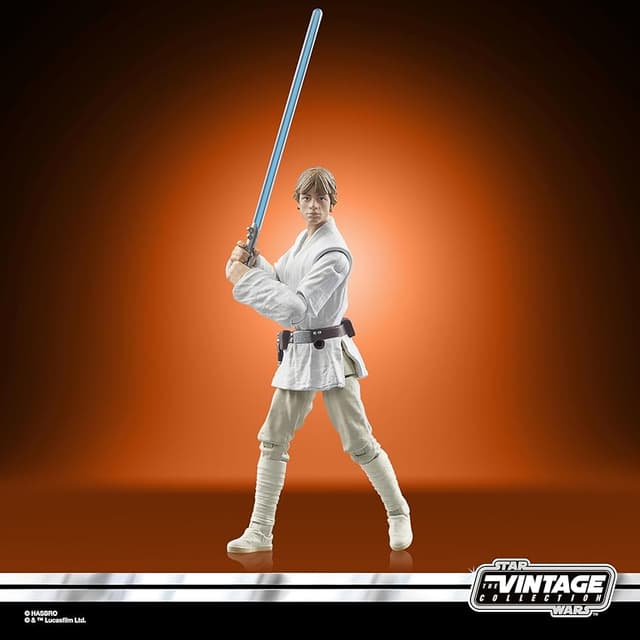 Thumbnail 6 de Star Wars Vintage: Figura de Luke Skywalker 9,5 cm 🌌