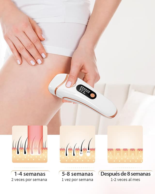 Thumbnail 6 de Haarlosy Depiladora Luz Pulsada IPL 999000 flashes