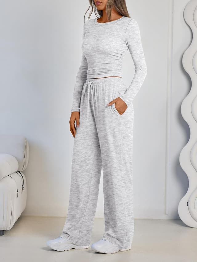 Detalle de LILLUSORY 2 Piece Lounge Set 92% Rayon