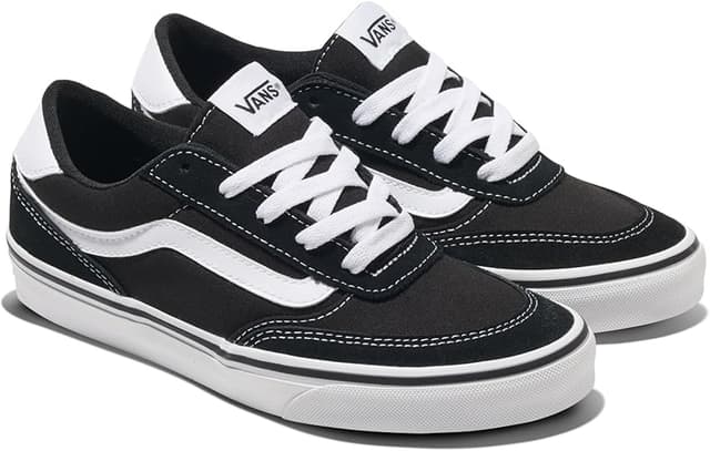 Detalle 2 de Vans Brooklyn LS Zapatillas Mujer 🖤 Blanco/Negro, 38.5 EU