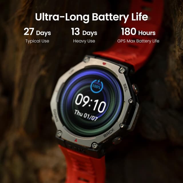 Thumbnail 4 de Amazfit T-Rex 3 Outdoor Smartwatch 48mm