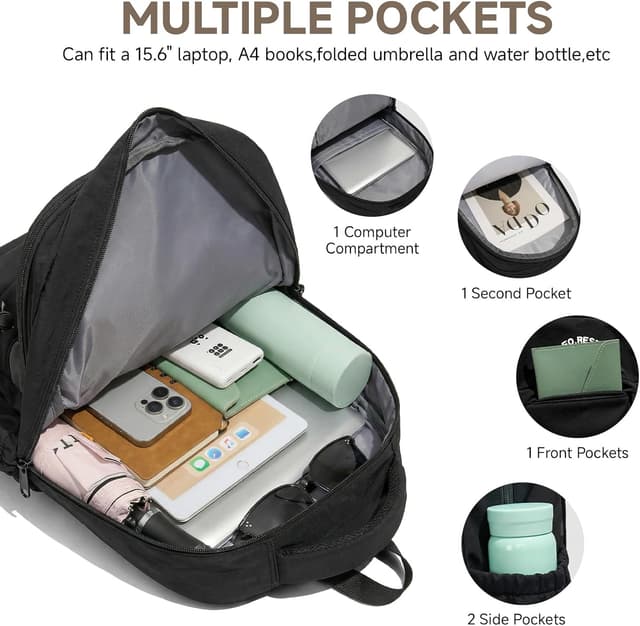 Thumbnail 3 de Amythe Zaino Scuola 15.6 Pollici Nero