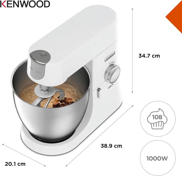 Detalle 1 de Kenwood Chef XL impastatrice planetaria 1200 W
