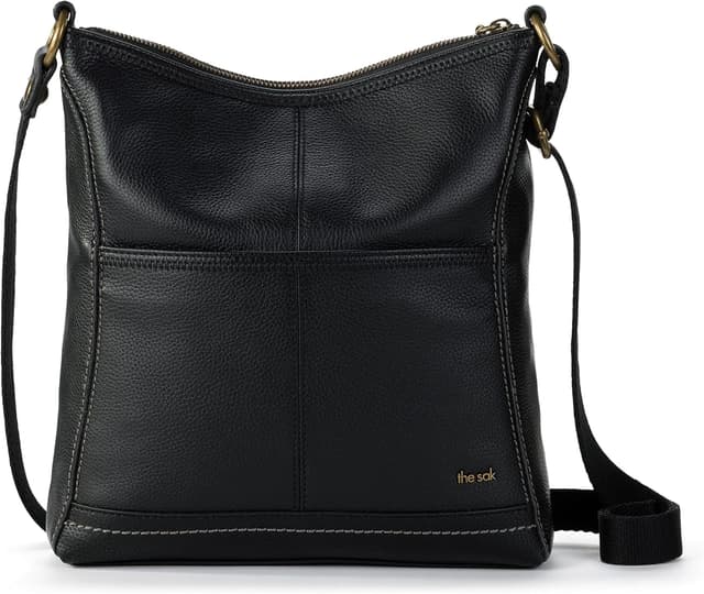 Detalle de The Sak Iris Leather Crossbody Purse (Women's Crossbody Handbag) for Everyday & Travel