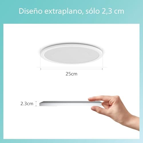 Thumbnail 4 de Philips Superslim 15W lámpara LED techo regulable