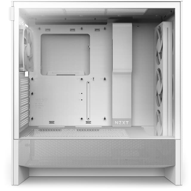 Detalle de NZXT H5 Flow RGB 2024, caja E-ATX