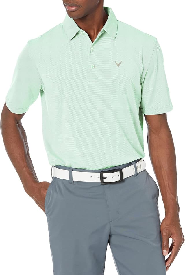Thumbnail 6 de Callaway Pro Spin short-sleeve men’s golf polo with moisture-wicking and stretch