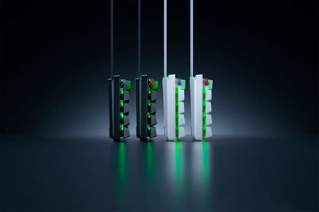 Detalle 2 de Razer Huntsman Mini Gaming-Tastatur (QWERTZ) Schwarz mit optischen Purple Switches