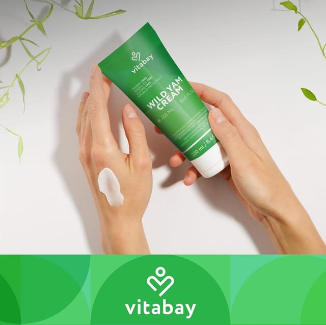 Detalle 2 de Vitabay Wild Yams Creme 250 ml – 80% Yamswurzel-Extrakt