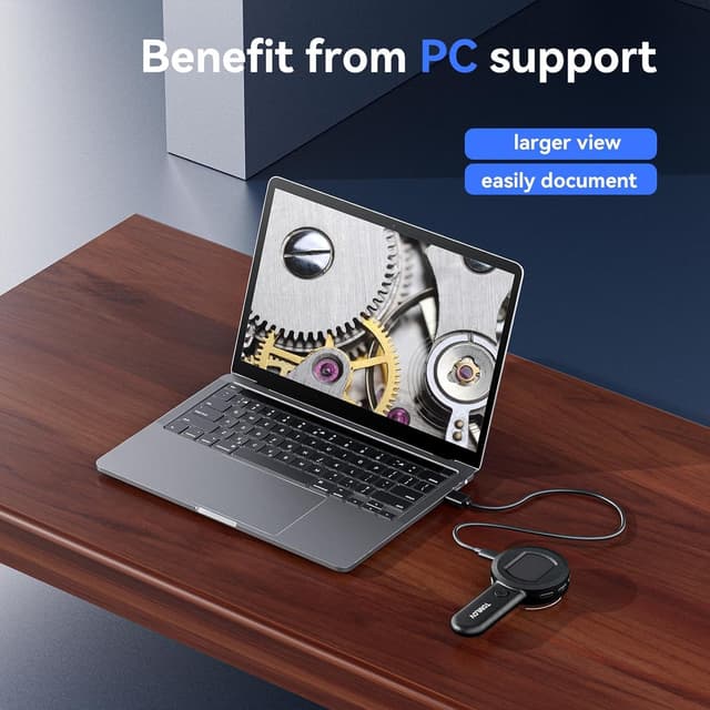 Thumbnail 6 de TOMLOV P10 100X handheld microscope with light 🔬