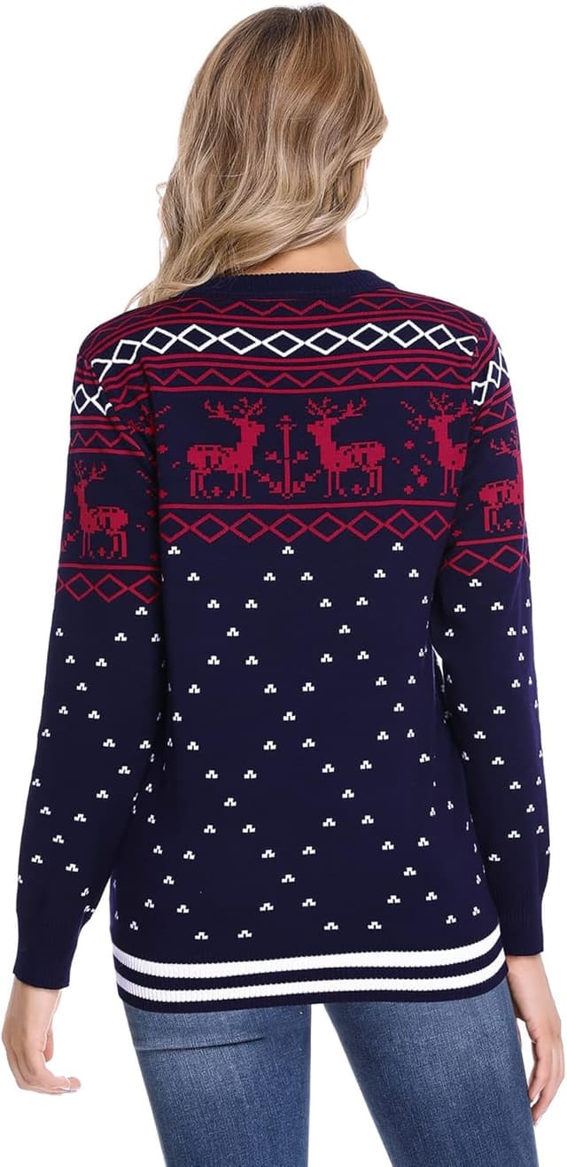 Thumbnail 4 de Litherday Weihnachtspullover Rentier 1 Stück 🎄