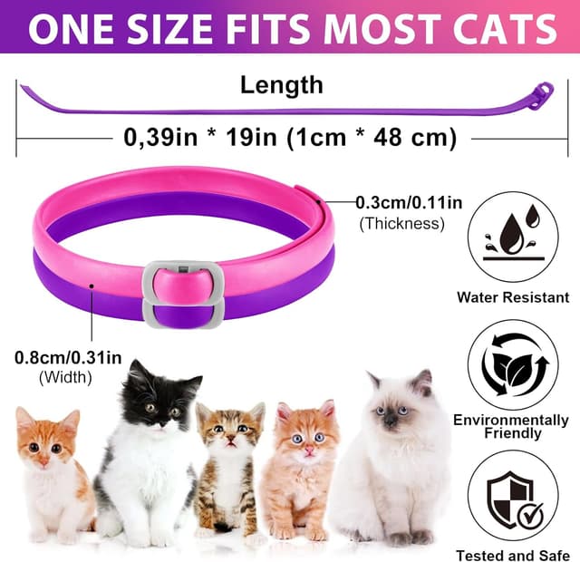 Detalle 2 de Zecken-Flohband Katze 24 Monate Schutz