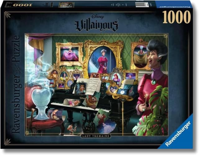 Detalle de Ravensburger Puzzle 1000 pezzi Disney Villainous: Lady Tremaine (70 x 50 cm) per adulti +14 anni