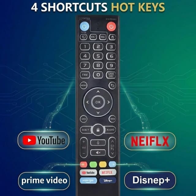 Thumbnail 4 de Replacement Voice Remote for vSeeBox V3 Pro