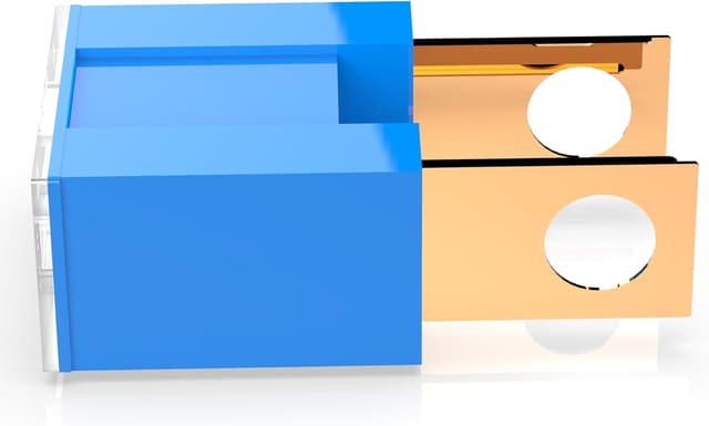 Detalle de AUPROTEC Fusible bloc mâle PAL B 100 A bleu (30-140 A) pour véhicules japonais