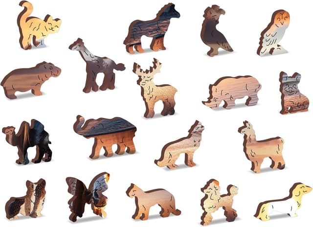 Thumbnail 5 de WOODEN.CITY Puzzle in legno 1000 pezzi Cavalli selvaggi