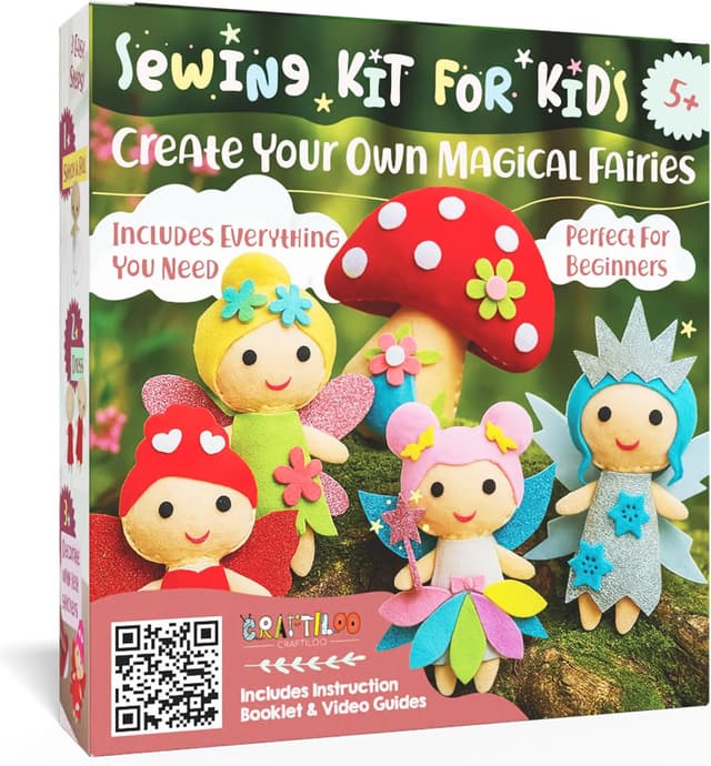 Detalle de Fairy Sewing Kit for Ages 5