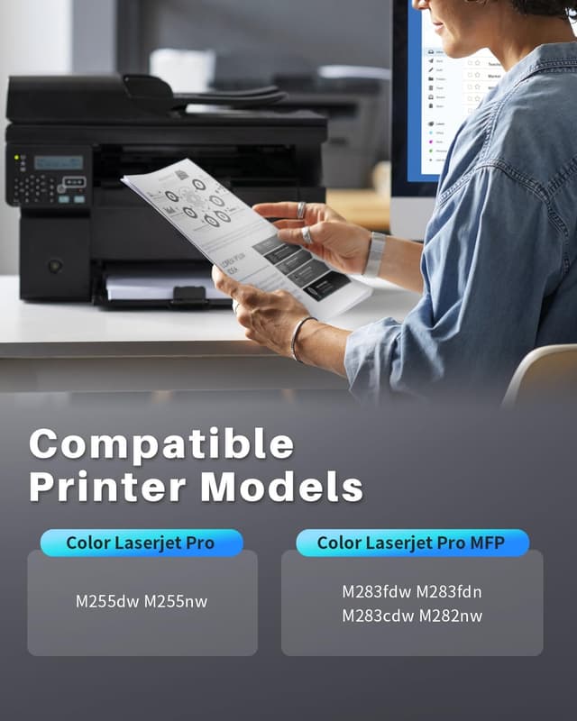 Thumbnail 1 de 207X Toner Kompatibel 4er Pack 3150 Seiten