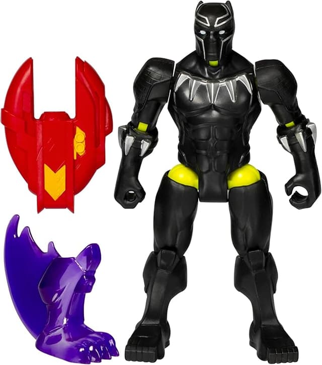 Detalle de Avengers MixMashers Marvel Black Panther Figura de Acción 🐾