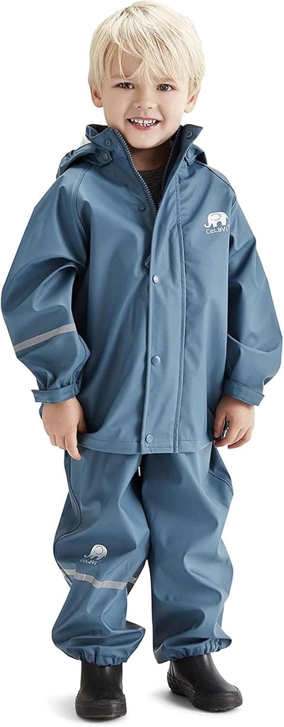 Detalle 2 de Celavi Jungen Regenjacke-Set 80 EU