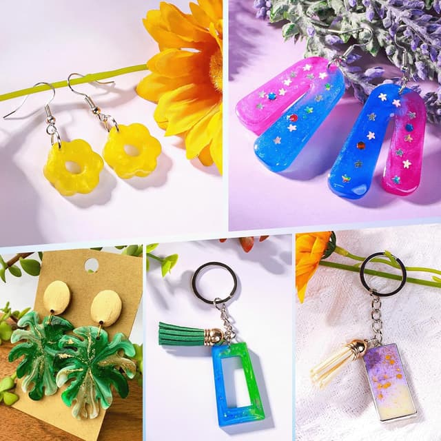 Thumbnail 6 de Suzzam UV Resin Set mit 30W UV-Lampe – 300 g kristallklares UV-Harz für Schmuck & Deko (DIY-Set)