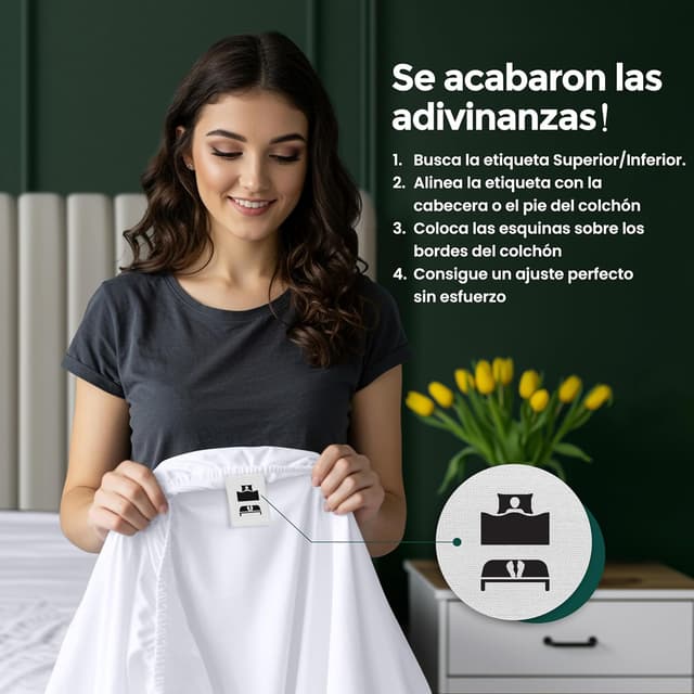 Thumbnail 4 de Utopia Bedding Sabana Bajera 160x200x30 cm