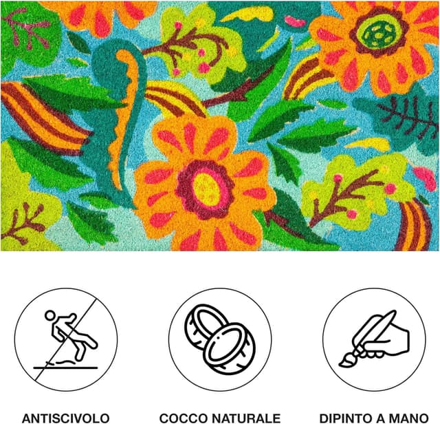 Detalle de Baroni Home Zerbino ingresso in cocco 70x40