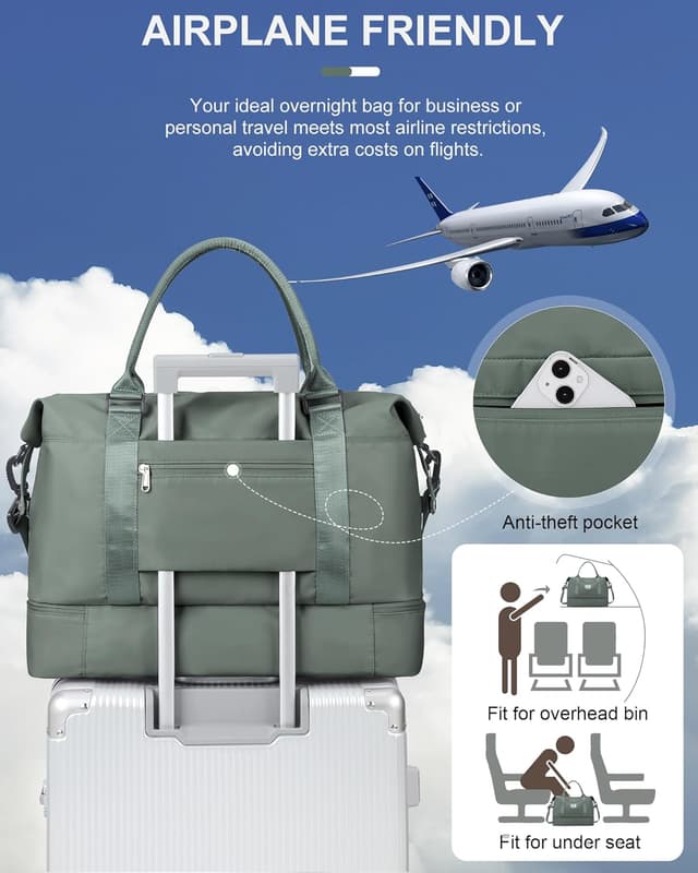 Thumbnail 7 de Bolsa J2-Verde: Viaje, Gimnasio y Playa 🏖