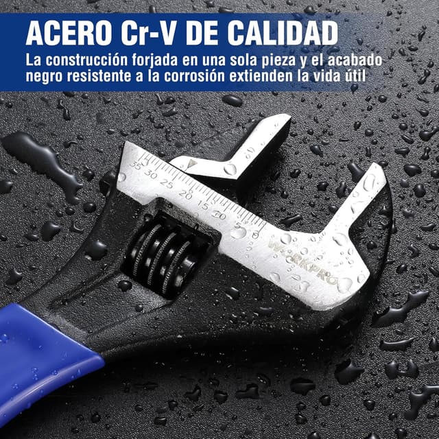 Thumbnail 2 de WORKPRO Llave Inglesa 250 mm 35 mm