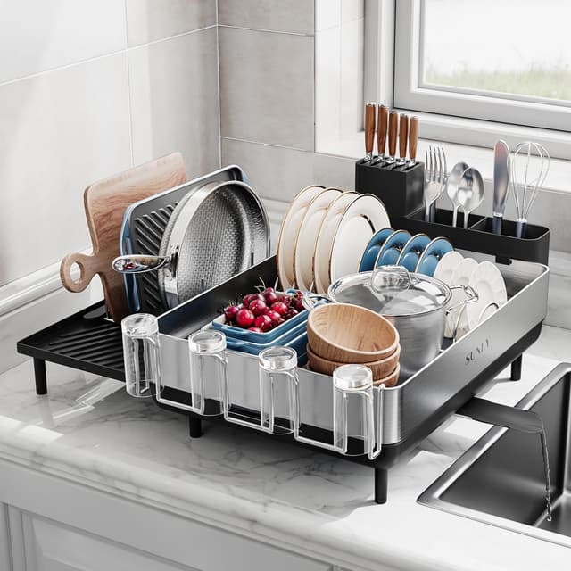 Imagen de SUNLY Large Dish Drying Rack 14×5.9" en OfertitasTOP