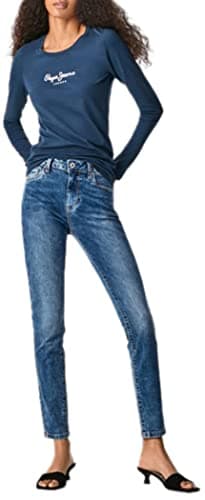 Thumbnail 1 de Pepe Jeans New Virginia Camiseta Slim fit azul XL