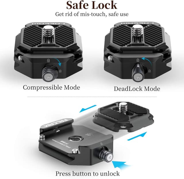 Thumbnail 1 de ULANZI F38 piastra sgancio rapido 80 kg