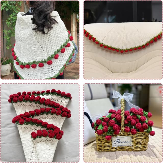 Thumbnail 6 de MSINMINW Couverture en bouquet de fleurs