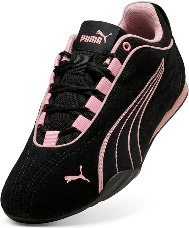 Detalle de Puma Catch Soleil Suede BasketFemme en daim : chaussure à lacets pour un style décontracté