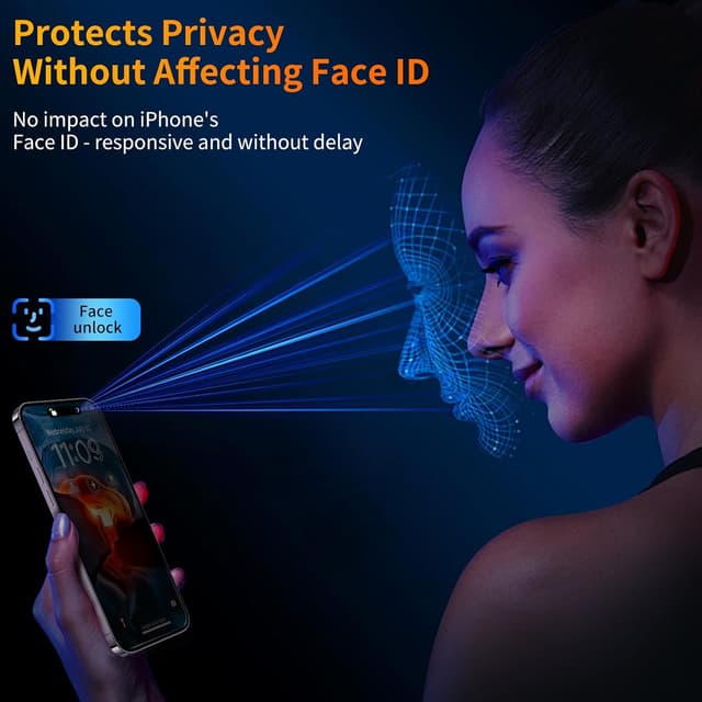 Detalle de Tentoki Privacy Screen Protector 6.1-inch for iPhone