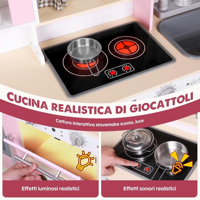 Detalle de Set cucina bambini EDUBEBO 99 cm