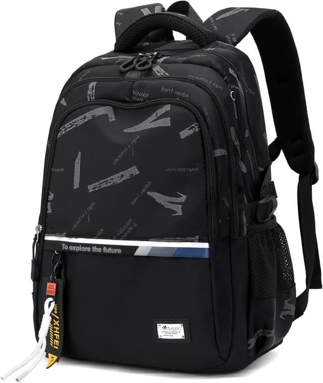 Detalle 2 de Amythe Zaino Scuola per Ragazzi e Ragazze con PC 16 pollici, 32 litri, nero