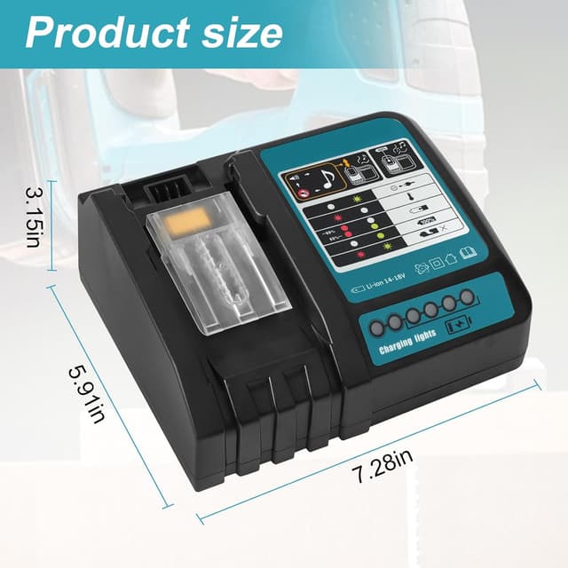 Thumbnail 6 de QUPERR DC-18RC replacement charger 3A