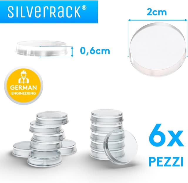 Thumbnail 6 de SilverRack fermaporta adesivo 6 pezzi