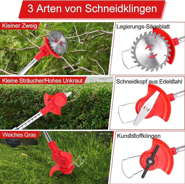 Thumbnail 6 de Xbzzgmg 24-Piece Cordless Strimmer Blade Replacement Set