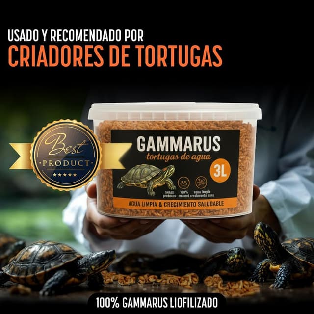 Thumbnail 3 de AF® 300 g Gammarus para tortugas 🐢