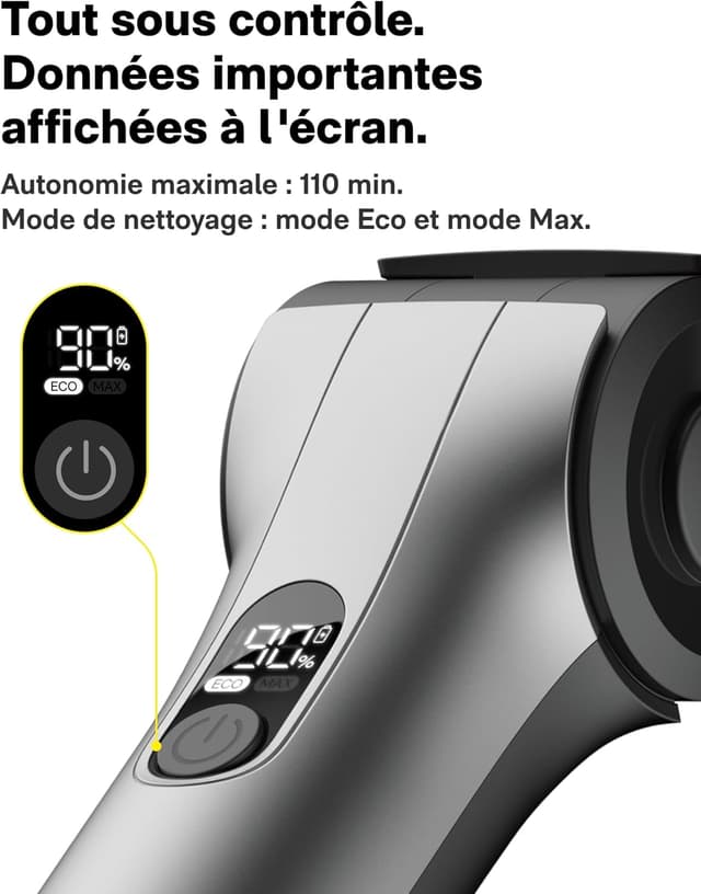 Detalle 2 de HOTO Brosse nettoyage électrique rotative