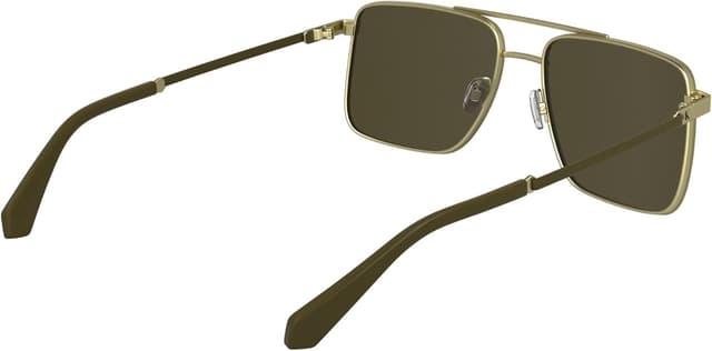 Detalle 2 de Calvin Klein Jeans CKJ25201S occhiali da sole in stile aviator con lenti marroni