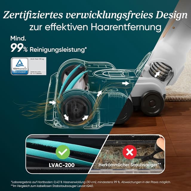 Thumbnail 4 de Levoit LVAC-200 Akku Staubsauger 75 m²